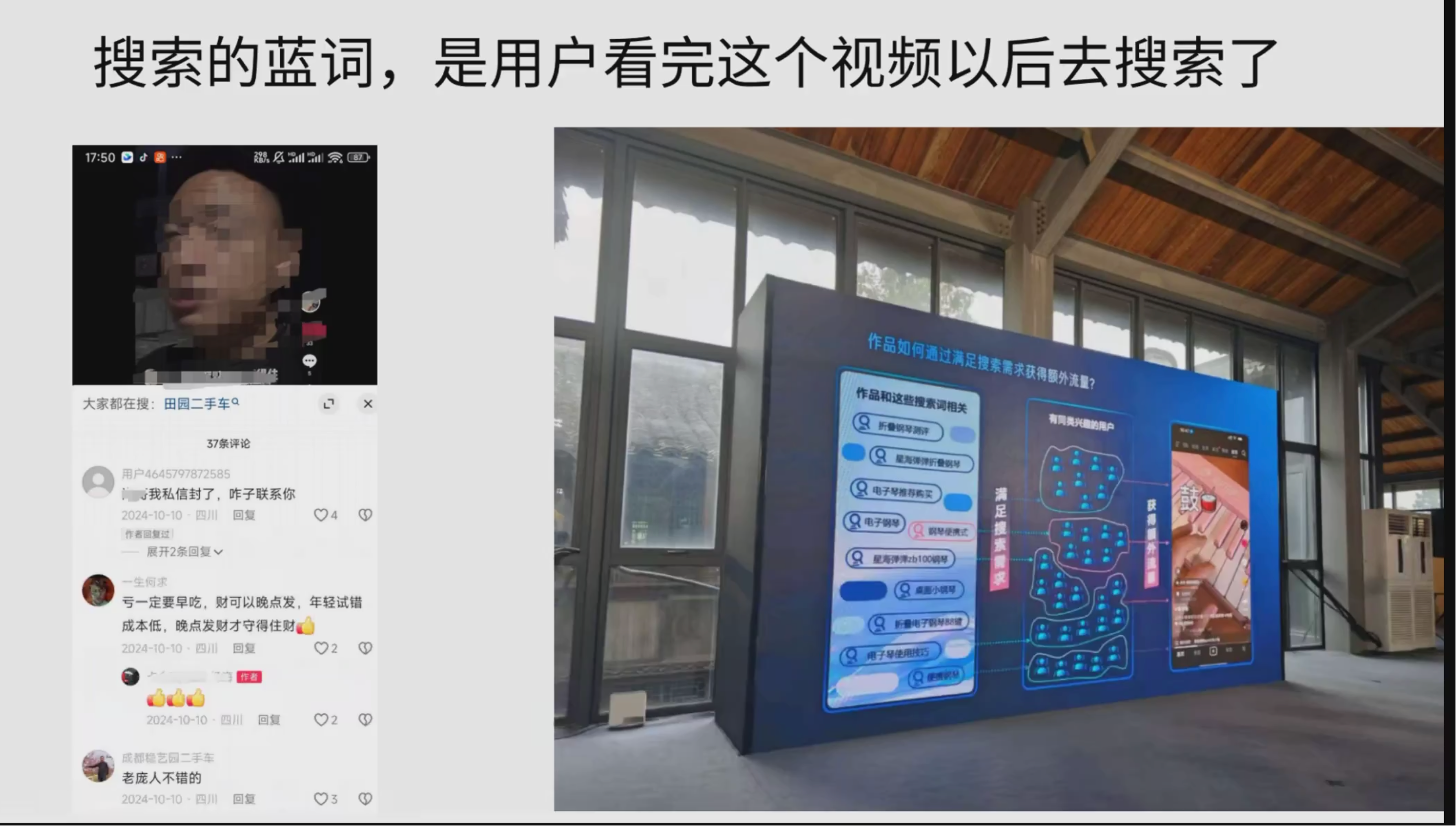 搜索的蓝词